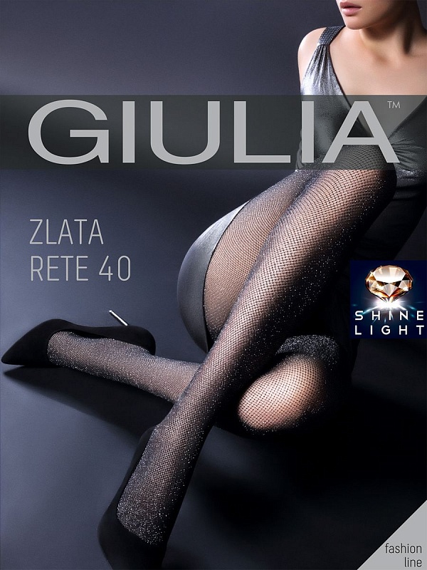 Giulia Zlata Rete (40 den) Колготки