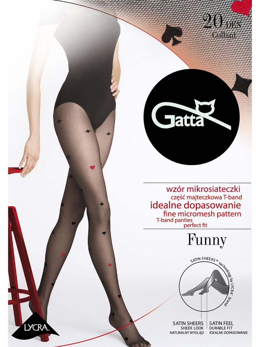 Gatta Funny 09A (20 den)Колготки