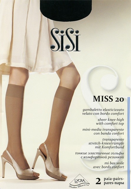 SiSi Miss 20 New gamb(2 пары) Гольфы
