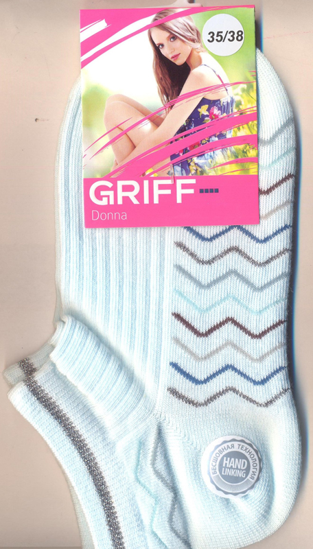 GRIFF носки женские D561 волны по стопе лето