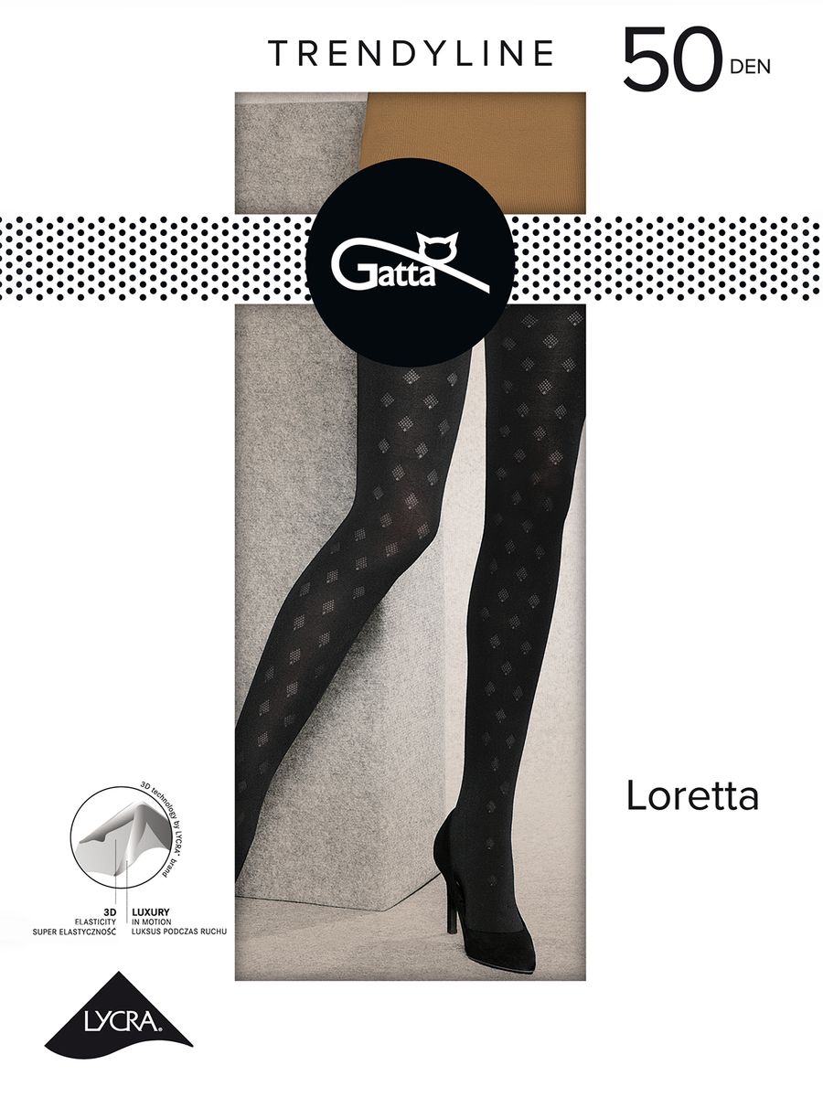 Gatta Loretta 123 (50 den) Колготки
