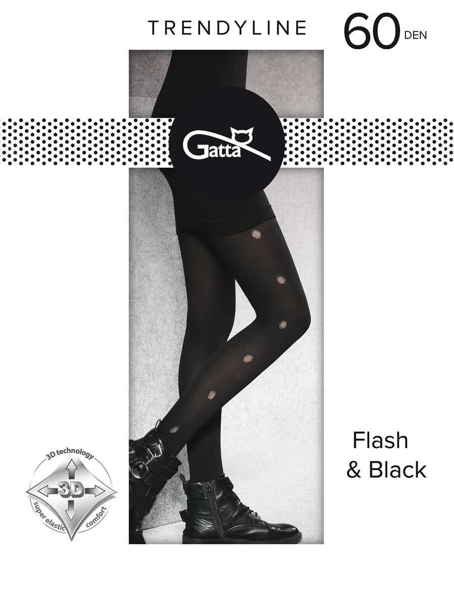 Gatta Flash & Black 03 Колготки