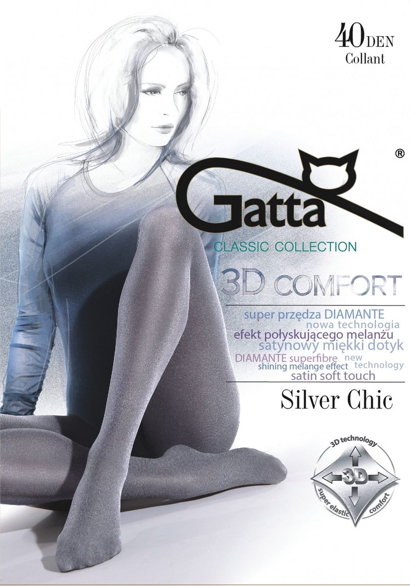 Gatta Silver Chic 40 Колготки
