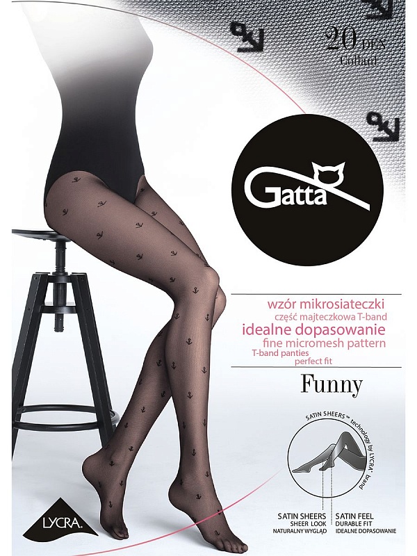 Gatta Funny 11 (20 den)Колготки