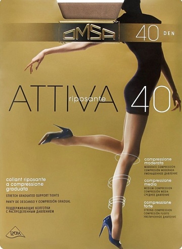 Новости Спинор: Акция 1+1=3 на колготки Attiva 40